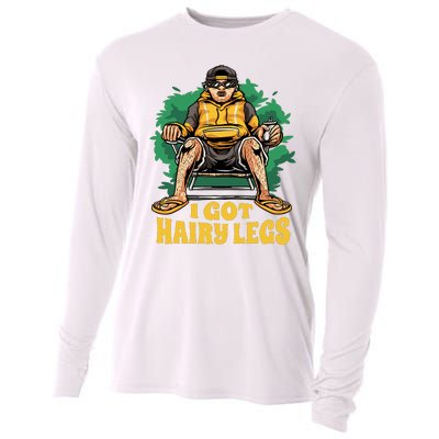 I Got Hairy Legs Cooling Performance Long Sleeve Crew