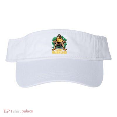 I Got Hairy Legs Valucap Bio-Washed Visor