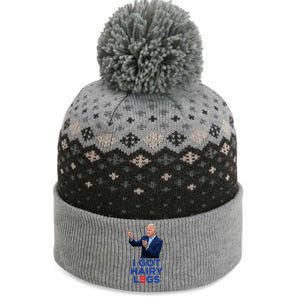 I Got Hairy Legs Funny Joe Biden Logo Parody Meme The Baniff Cuffed Pom Beanie