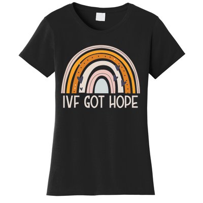 IVF got hope IVF Warrior IVF Baby Announcement Women's T-Shirt