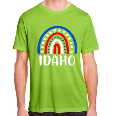 Idaho Gift I Love Idaho Usa Gift Adult ChromaSoft Performance T-Shirt