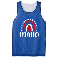 Idaho Gift I Love Idaho Usa Gift Mesh Reversible Basketball Jersey Tank