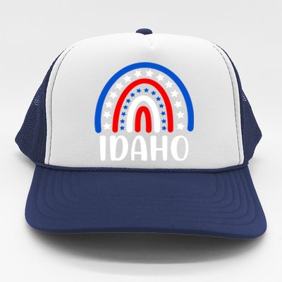 Idaho Gift I Love Idaho Usa Gift Trucker Hat