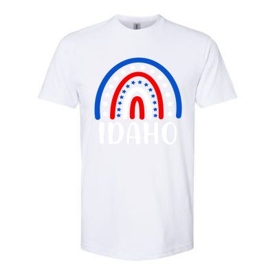 Idaho Gift I Love Idaho Usa Gift Softstyle CVC T-Shirt