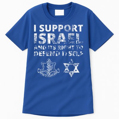 IDF Grunge I Support Israel and its Right to Defend Itself Tall T-Shirt