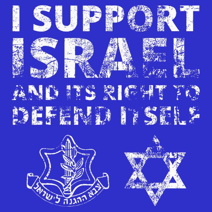IDF Grunge I Support Israel and its Right to Defend Itself Toddler T-Shirt