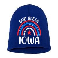 Iowa Gift I Love Iowa Usa Great Gift Short Acrylic Beanie