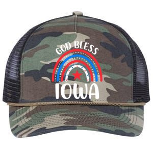 Iowa Gift I Love Iowa Usa Great Gift Retro Rope Trucker Hat Cap