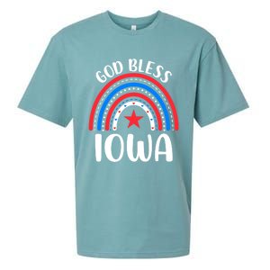 Iowa Gift I Love Iowa Usa Great Gift Sueded Cloud Jersey T-Shirt