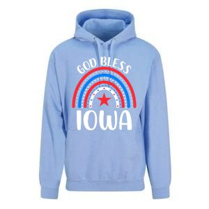 Iowa Gift I Love Iowa Usa Great Gift Unisex Surf Hoodie