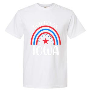 Iowa Gift I Love Iowa Usa Great Gift Garment-Dyed Heavyweight T-Shirt