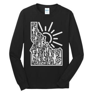 Idaho Gun Tall Long Sleeve T-Shirt