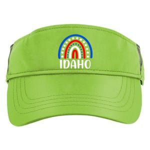 Idaho Gift I Love Idaho Usa Gift Adult Drive Performance Visor