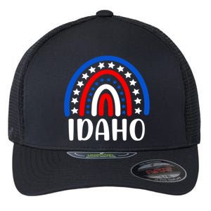 Idaho Gift I Love Idaho Usa Gift Flexfit Unipanel Trucker Cap