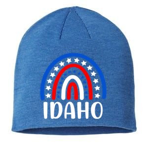 Idaho Gift I Love Idaho Usa Gift Sustainable Beanie