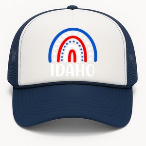 Idaho Gift I Love Idaho Usa Gift Trucker Hat