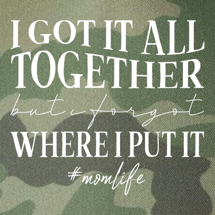 I Got It All Together But I Forgot Where I Put It Mom Life Legacy Tie Dye Trucker Hat