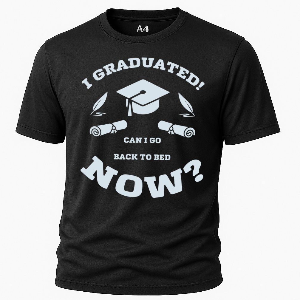 I GRADUATED Cooling Performance Crew T-Shirt
