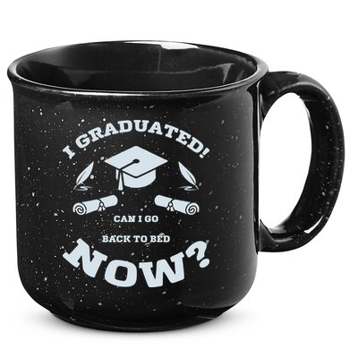 I GRADUATED 15oz Campfire Ceramic Mug