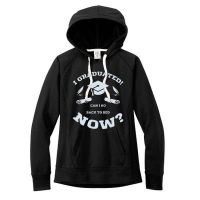 I GRADUATED Women's Fleece Hoodie