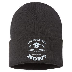 I GRADUATED Sustainable Knit Beanie