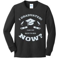 I GRADUATED Kids Long Sleeve Shirt