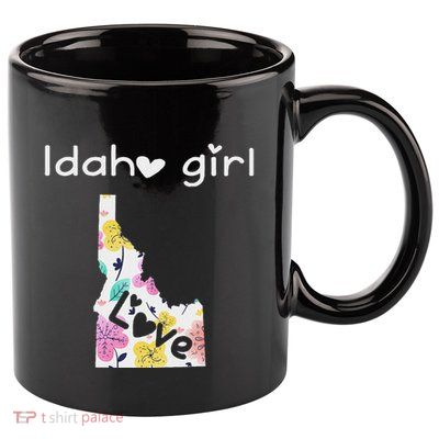 Idaho Girl I Love Idaho Home Gift 11oz C Handle Ceramic Mug