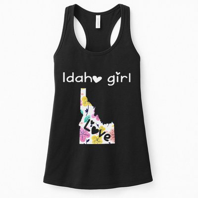 Idaho Girl I Love Idaho Home Gift Womens Tank Top