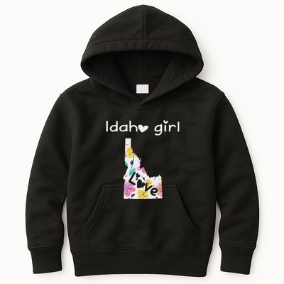 Idaho Girl I Love Idaho Home Gift Kids Hoodie