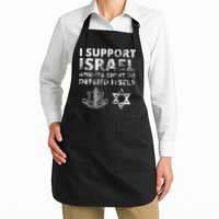 Idf Grunge I Support Israel And Its Right To Defend Itself Apron