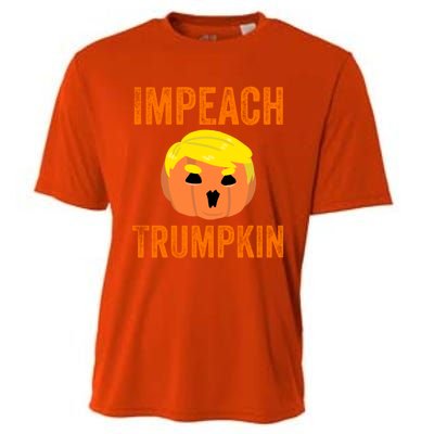 Impeacht Gift Impeach Trumpkin Gifttrump Pumpkin Jack O'lantern Gift Cooling Performance Crew T-Shirt