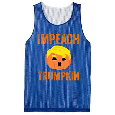 Impeacht Gift Impeach Trumpkin Gifttrump Pumpkin Jack O'lantern Gift Mesh Reversible Basketball Jersey Tank