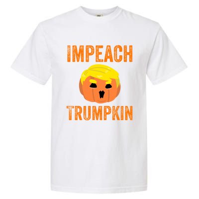 Impeacht Gift Impeach Trumpkin Gifttrump Pumpkin Jack O'lantern Gift Garment-Dyed Heavyweight T-Shirt