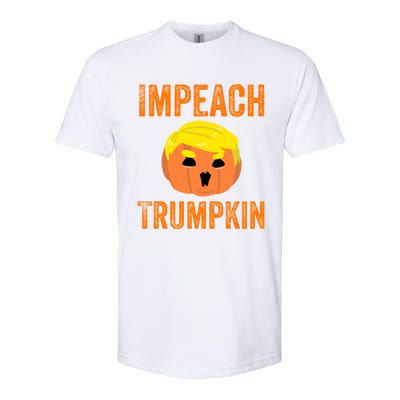 Impeacht Gift Impeach Trumpkin Gifttrump Pumpkin Jack O'lantern Gift Softstyle CVC T-Shirt