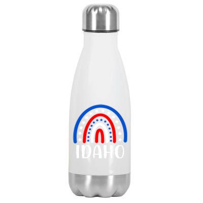 Idaho Gift I Love Idaho Usa Cool Gift Stainless Steel Insulated Water Bottle