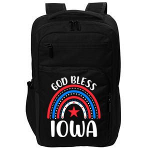 Iowa Gift I Love Iowa Usa Great Gift Impact Tech Backpack