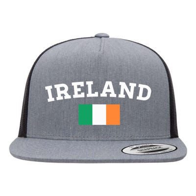 IRELAND Green Irish Tee Flat Bill Trucker Hat