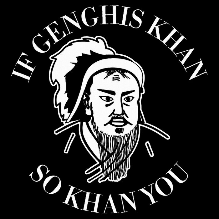 If Genghis Khan So Khan You Funny Motivation Flat Bill Trucker Hat