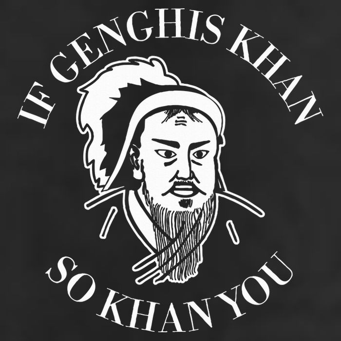 If Genghis Khan So Khan You Funny Motivation 25L Jumbo Tote