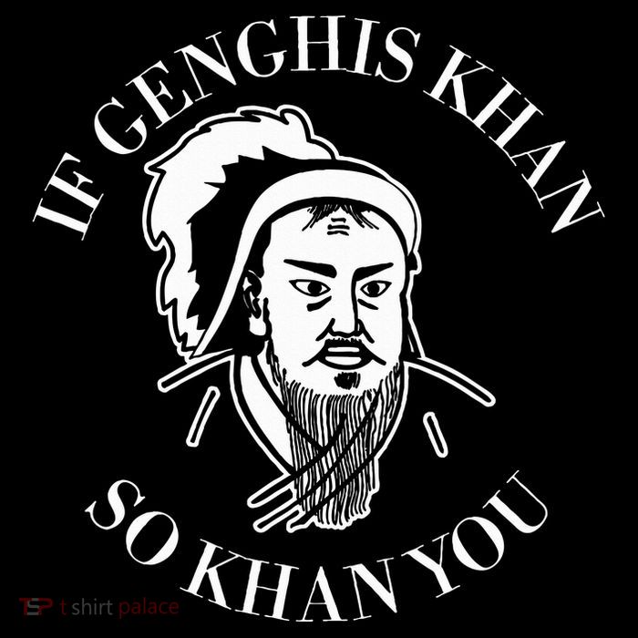 If Genghis Khan So Khan You Funny Motivation Short Acrylic Beanie