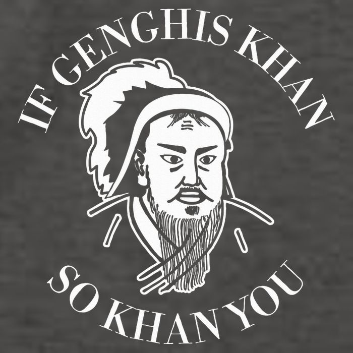 If Genghis Khan So Khan You Funny Motivation Vector Backpack