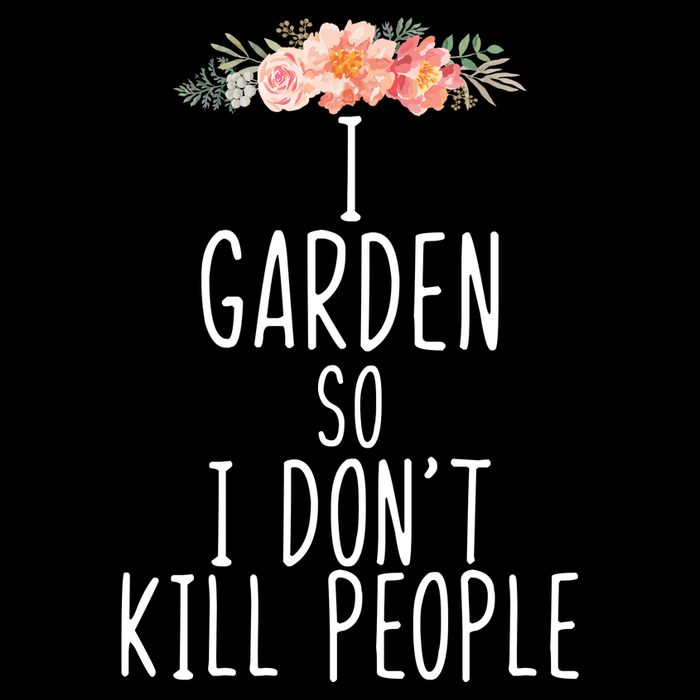 I Garden So I DonT Kill People Hoodie