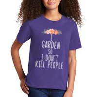 I Garden So I DonT Kill People Kids T-Shirt