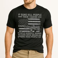 If Guns Kill People Gun Owner 2nd Amendment Pro Firearms Cooling Performance Crew T-Shirt