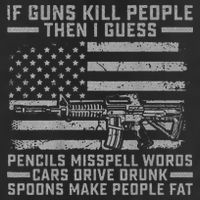 If Guns Kill People Gun Owner 2nd Amendment Pro Firearms Adult Drive Performance Visor