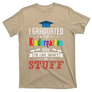 I Graduated Kindergarten I'm Smart Funny Graduating Student T-Shirt