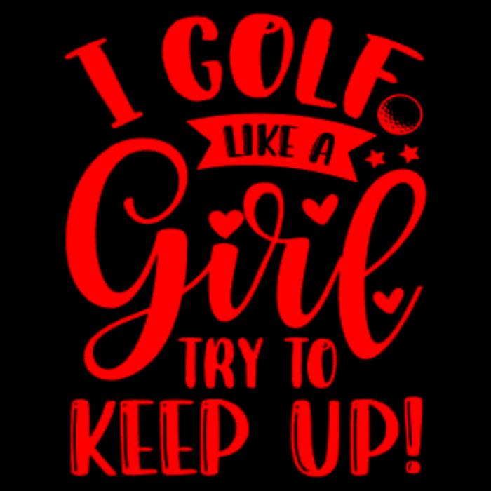 I Golf Like A Mom Try To Keep Up Gift For Mother's Day Cooling Performance Crew T-Shirt