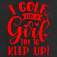 I Golf Like A Mom Try To Keep Up Gift For Mother's Day Adult Drive Performance Visor