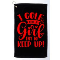 I Golf Like A Mom Try To Keep Up Gift For Mother's Day Golf Towel