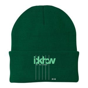 Idkhow – Green Logo Knit Cap Winter Beanie